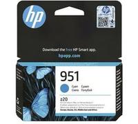 HP 951 - 8.5 ml - cyan - original - cartouche d'encre - pour Officejet Pro 251dw, 276dw, 8100, 8600, 8610, 8615, 8616, 8620, 8625, 8630 G
