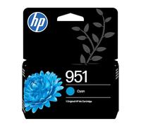 HP 951 Cyan, Cartouche Encre Originale | Compatible avec Officejet Pro 251, 276, 8100, 8600, 8610, 8616, 8620, 8640, 535 pages (CN050AE)