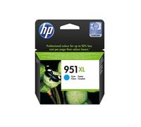 HP 951XL Cartouche d'Encre Cyan grande capacité Authentique (CN046AE)