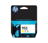 HP 953 Cartouche d'encre jaune authentique (F6U14AE) pour HP OfficeJet Pro 8710/8715/8720