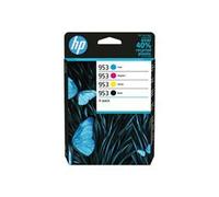 HP 953 Pack de 4 Cartouches d'encre Noir/Cyan/Magenta/Jaune Authentiques