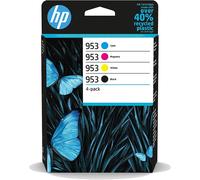 HP 953 Pack de 4 cartouches d'encre Noir/Cyan/Magenta/Jaune authentiques