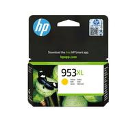 HP 953XL - 18 ml - à rendement élevé - jaune - original - boîte de suspension - cartouche d'encre - pour Officejet Pro 77XX, 82XX, 87XX