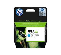 HP 953XL - à rendement élevé - cyan - originale - cartouche d'encre - 1450 Pages - F6U16AE#301