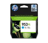 HP 953XL Cartouche d'Encre Cyan grande capacité Authentique (F6U16AE)