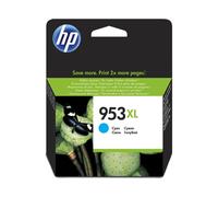 HP 953XL - Cartouche d'encre (haute, prend en charge OfficeJet Pro AiO 8210/8218/8710 / 8715 AIO) imprimantes, cyan