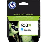 HP 953XL Cartouche d’encre cyan grande capacité authentique