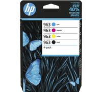 HP 963 Pack de 4 cartouches d'encre Noir/Cyan/Magenta/Jaune authentiques