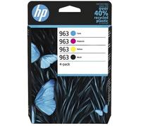 HP 963 - Pack 4 Cartouches d'encre - noir, cyan, magenta, jaune