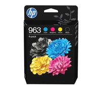 HP 963 Pack de 4 cartouches d'encre Noir/Cyan/Magenta/Jaune authentiques