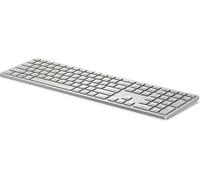 HP 970 Programmable Wireless Keyboard Tastatur Bluetooth Silber