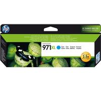 HP Cartouche d'encre 971XL Cyan Grande capacité Authentique (CN626AE) pour Officejet Pro X451