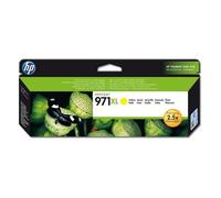 HP 971XL Jaune Cartouche d'encre XL authentique (CN628AE) pour Officejet Pro X45