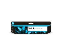 HP 980 Cartouche d'Encre Noire Pigmentée Originale (D8J10A) - Rendement 10000 pages - Pour Imprimantes HP Officejet Enterprise