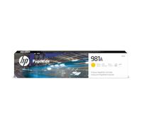 HP Original 981A PageWide Enterprise 556/586 E58650 jaune OVP DATE 2024