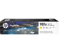 Cartouche toner ink HP 981X L0R09A L0R10A L0R11A Pagewide 981 MHD 2022 2023
