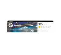 HP 981X cartouche PageWide Jaune grande capacité authentique