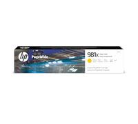 HP 981X Jaune, Grande capacité, Cartouche Encre Originale