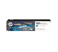 HP 981Y cartouche PageWide Cyan extra grande capacité authentique