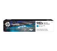 HP 982X (T0B27A) Cartouche d'encre cyan PageWide grande capacité authentique