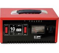 HP ACCESSOIRES VOITURE Chargeur de batterie 20510, 6/12 V, 10 A, charge normale et rapide