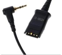 Poly Câble audio - jack 2,5 mm vers QD - prise stéréo - 45 cm
