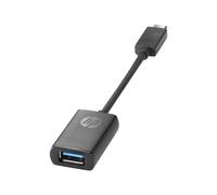HP - Adaptateur USB - USB (F) pour 24 pin USB-C (M) - USB 3.0 - 14.3 cm - pour HP 20, 22, 24; Pavilion 24, 27, 510, 560, 590, 595, TP01