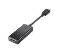 HP - Adaptateur vidéo externe - USB-C - HDMI - noir - pour EliteBook x360; ProBook x360; ZBook 15 G3, 15 G4, 17 G4, Studio G3, Studio G4