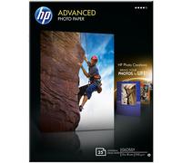 HP Papier photo Advanced brillant sans bordure - 25 feuilles/13 x 18 cm