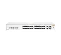 HP Aruba a Hewlett Packard Enterprise Instant on 1430 Commutateur Non géré 26 Ports GB 26 Ports 1G 2 Ports SFP Fanless Câble Europe EU (R8R50A#ABB)