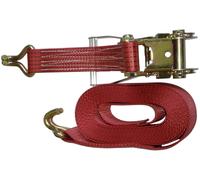HP Autozubehör 12307 Sangle de serrage double Force de traction LC : arrimage plaquant (simple/direct)=2500 daN (L x l x H) 8 m x 7 cm x 4.7 cm à cliquet EN