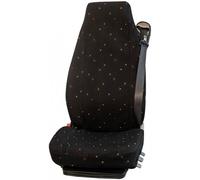 HP Autozubehör 22221 Housse de siège Coton, polyester noir, imprimé siège conducteur, siège passager, siège arrière