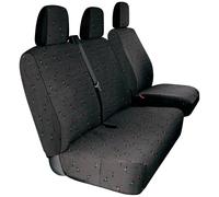 HP Autozubehör 22223 Housse de siège 5 pièces Coton noir (moucheté) siège conducteur, banquette arrière (2 places)
