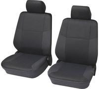 HP Autozubehör 22400 Schonbezug Malta 4tlg. grau Housse de siège polyester gris siège conducteur, siège passager