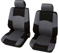 HP Autozubehör 22600 Schonbezug Classic 6tlg. Housse de siège polyester gris siège conducteur, siège passager
