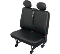HP Autozubehör 22817 Protège-siège double Cuir synthétique noir double siège