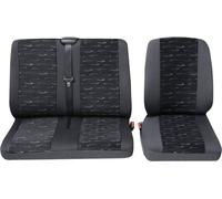 HP Autozubehör 22905 Schonbezug Transporter Profi2 1E+1D Housse de siège polyester bleu siège conducteur, siège passager, double siège