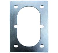 HP Autozubehör 25273 Contre-plaque pour anneau d'arrimage (L x l x H) 12.5 x 16.5 x 0.3 mm