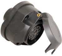 HP Autozubehör 28253 Prise femelle pour remorque [prise mâle 15 pôles - prise femelle 13 pôles] plastique