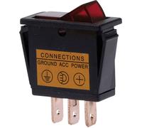 HP Autozubehör 28327 Interrupteur à levier pour lautomobile 12 V/DC 1 pc(s)
