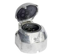 HP Autozubehör 28431 Prise femelle pour remorque [prise femelle 7 pôles - prise mâle 7 pôles] aluminium