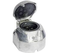 HP Autozubehör 28431 Prise femelle pour remorque [prise femelle 7 pôles - prise mâle 7 pôles] aluminium