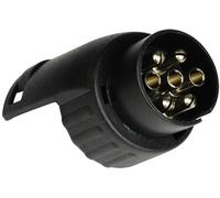 HP Autozubehör 28651 Adaptateur pour remorque [prise mâle 13 pôles - prise femelle 7 pôles] plastique