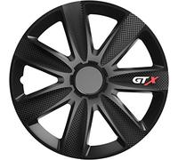 HP Autozubehör 83116 Jeu d'enjoliveurs GTX Carbon 16"