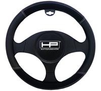 HP Autozubehör Couvre-volant (Ø x H) 39 cm x 4 cm Velours, Cuir synthétique noir 37 - 39 cm