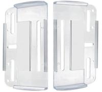 HP Autozubehör Simple-Fix plastique Support de plaque dimmatriculation transparent (L x l x H) 12 x 6.5 x 1 cm