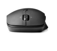 HP Bluetooth Travel Mouse - Droite - Track-on-glass (TOG) - Bluetooth - 1200 DPI - Noir