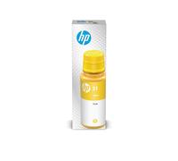 HP Bouteille d'encre jaune originale 70ml (1VU28AE) - Jet d'encre, 8000 pages, pour Ink Tank 310/410, Smart Tank 350/450/650 series