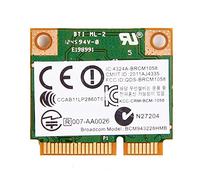 HP Broadcom BCM943228HMB Adaptateur réseau Bluetooth 4.0 sans fil double bande 2,4/5 GHz 300 Mbps pour HP 210 G1 ProBook 640 G1