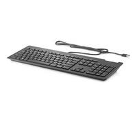 HP Business Slim - Clavier - USB - Danois - noir - pour HP 34, Z1 G9; Elite 800 G9; Pro 260 G9, 400 G9; ProOne 440 G9; ZBook Fury 15 G8, 17 G8 Noir G